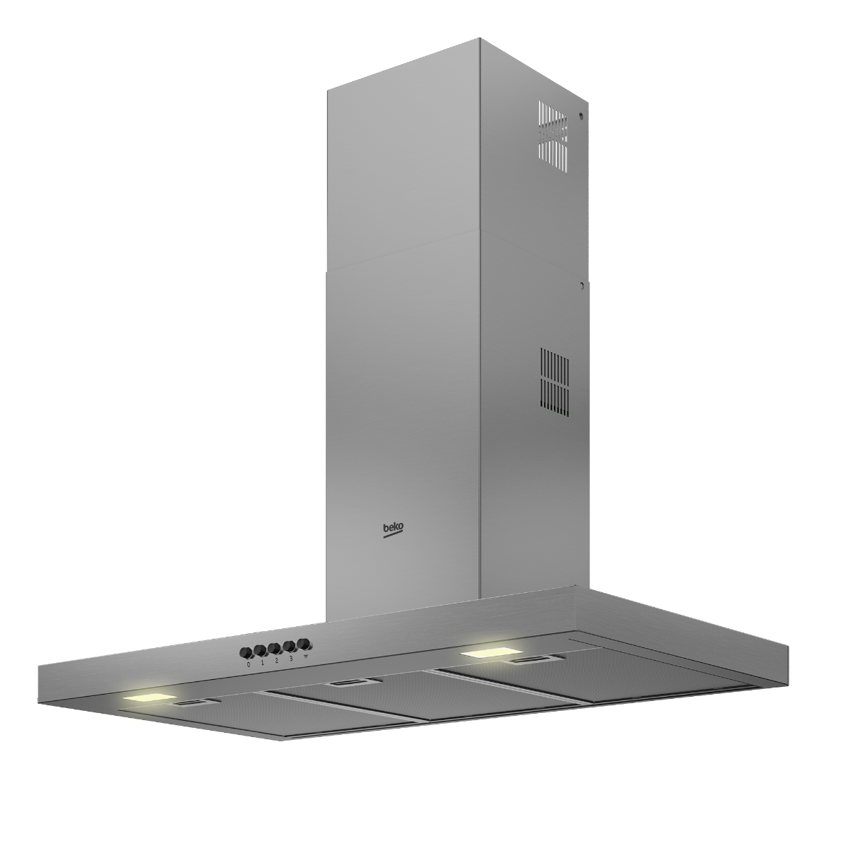 Beko Hood (Wall-mounted, 90 cm) BHCB91622BXH - BrandCart Kenya